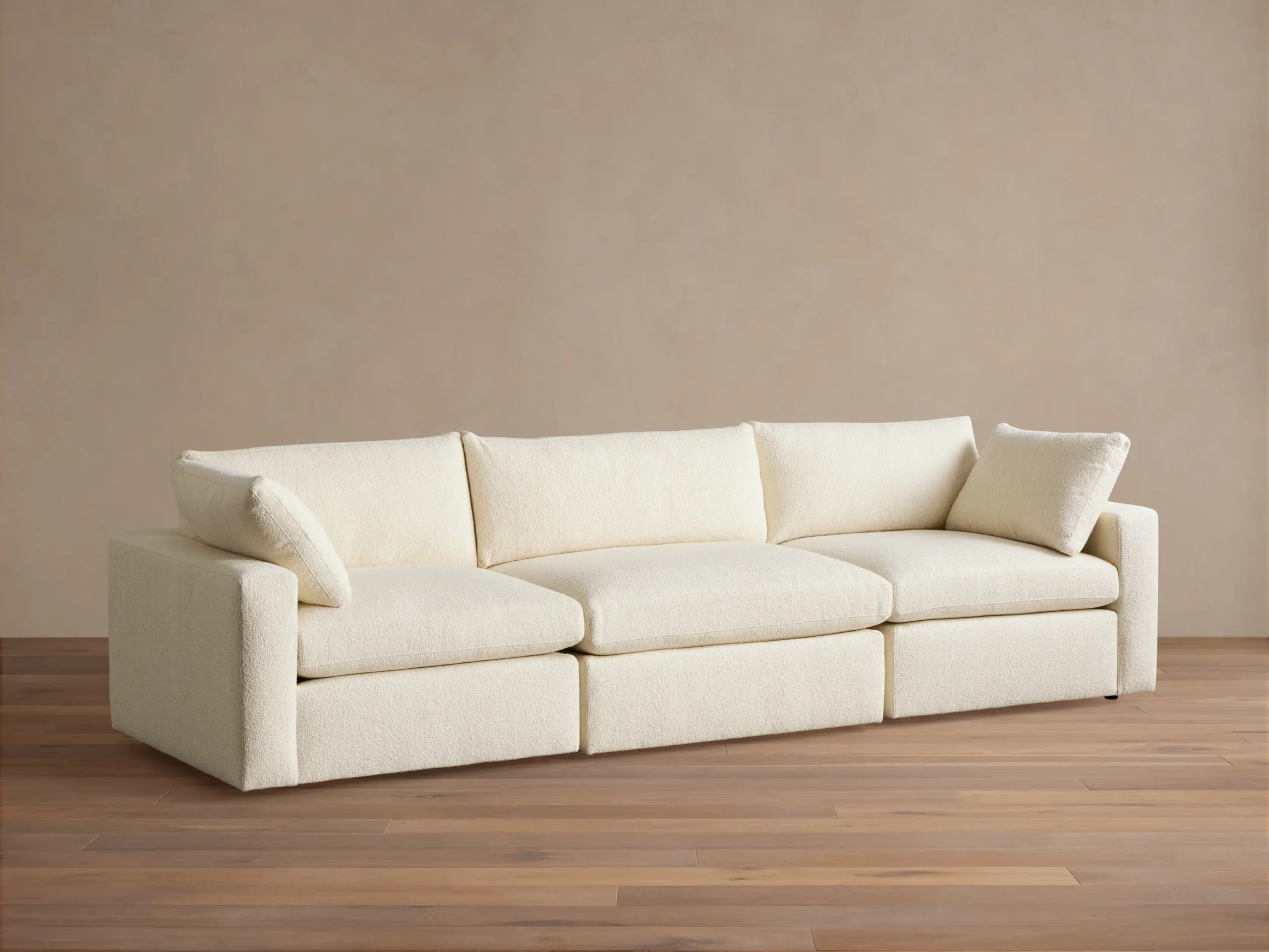 Plush Sofa 3 Seater